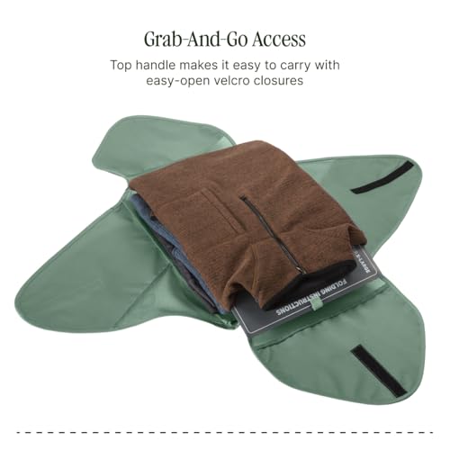 Pack It® Reveal Garment Folder Packing Cube XL (Willow Green)