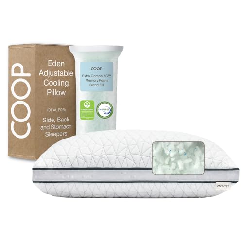 Eden Bed Pillow Queen Size for Sleeping on Back (Queen / Classic)