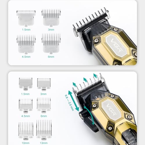 Professional Hair Clippers for Men (Black)