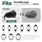 Watch Travel Case for Men Single Watch Organizer Fits 56mm