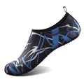 Water Shoes for Women Men Quick (7-8 Women/6-7 Men / Blue-white-w019)