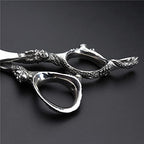 6/7/7.5/8/9" Japanese 440C Styling Studio Scissors Hairdressing Professional Styling Tool Kit Scissors (19cm Platte Schaar) (7.5" Flat Schaar)