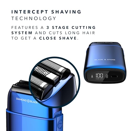 PS501 Foil Shaver for Men (Big Blue Shaver)