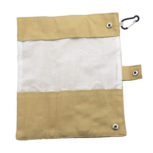 Luxury Rose Gold Matte Portable 18 (Khaki Pouch / Rose Gold)