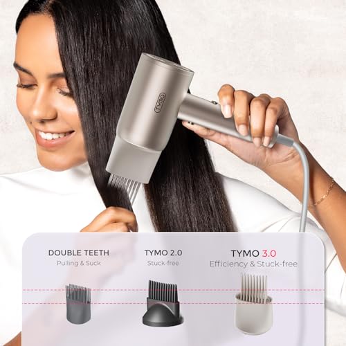 Hair Dryer Blow Dryer 300M Ionic Hairdryer with Diffuser & Comb (Gold)