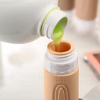 Travel Bottles for Toiletries (Cream)