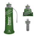 Collapsible Water Filter Bottle with 0.01 Micron Filtration (Green / 32 Ounces)