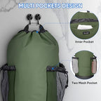 2PK 150L Laundry Bag Backpack (150L - 2PK / Green)