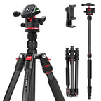 Basics Carbon Fiber Travel Tripod Monopod