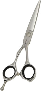 Stainless Steel Right-Handed Thinning Scissors for Unisex, Convex Blade, Adjustable Ball Bearing Screw – Includes Cleaning Oil & Cloth – 5.5 Inch