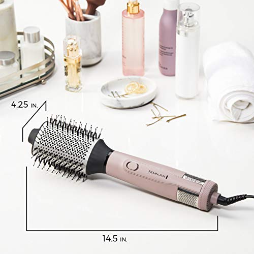 Pro Wet2style Oval Dryer & Volumizing Brush (Mauve Round Brush Dryer / 2.4"x5"x12.9")