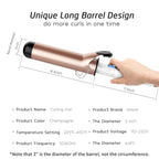 2 Inch Curling Iron Large Long Barrel (2 inches)
