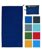 Microfiber Beach Towel (Navy / Large (71"x35"))