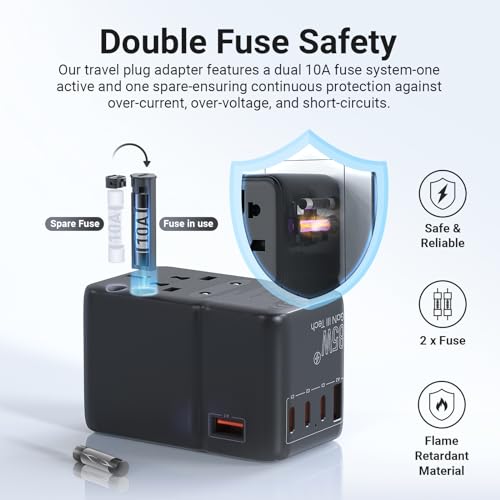 85W Universal Travel Adapter (85W-FAST CHARGER)
