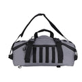 3 In 1 Tactical 45L Military Backpack Travel Duffle Bag for Weekender Gym Workout Deployment (Medium (45L) / Gray)