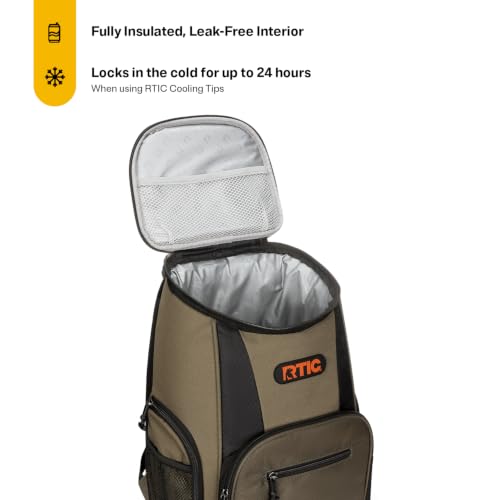 Lightweight Backpack Cooler Bag (Olive)