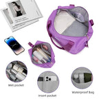 Luggage Sets 4 Piece (Lavender Blush 20-28-Inch / 4 Piece Set (20/28/DB/TB))