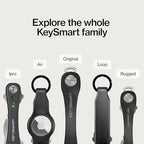 KeySmart Original Key Holder (8 Keys / Red)