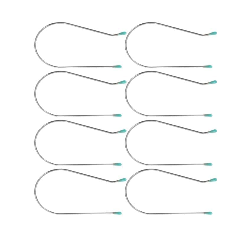 8 Pcs Silver Hot Curler Replacement Kit