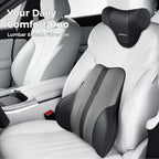 Lumbar Support Pillow for Car (Blackgray)