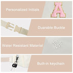 Personalized Birthday Gifts for Women Christmas Gifts for Women Gifts Trendy Stuff Initial Fanny Pack Crossbody Belt Bag Gifts for Friends Her Cute Graduation Gifts