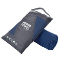 Microfiber Towel Quick Dry Camping & Travel & Gym Towel. Compact (Navy Blue / 24.00" x 12.00")