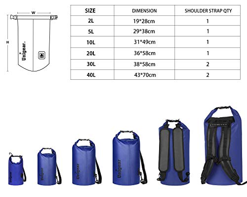 Dry Bag Waterproof (2L / Blue)