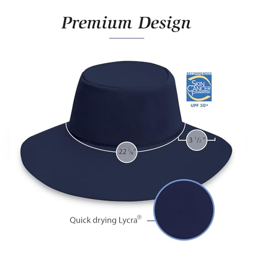 Women’s Aqua Hat (One Size / Black)