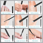 Manicure Pedicure Kit (Brown26pcs)