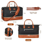 Weekender Bag for Women (Large / 4-Black Brown)