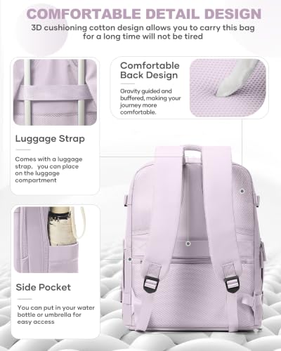 Travel Backpack Carry On for Women Man Gym Backpack with Laptop Compartment Mochila de Viaje Teacher Personal Item Backpacks Rucksack Airplane Accessories Must Haves