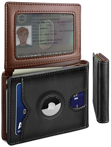 AirTag Wallet for Men (Black131)