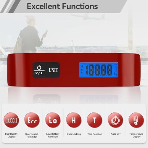 Luggage Scale (Red)