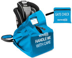 Car Seat Travel Bag for Airplane (Blue)