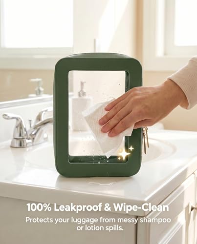 Clear Makeup Bags (O-Green)