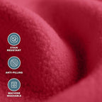 Polar Fleece Blanket (Full/Queen / 12 - Red)