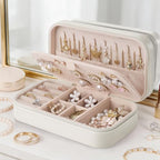 Travel Jewelry Box (Beige)