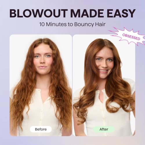 5 in 1 Curling Iron with Thermal Brush (Rose Gold)