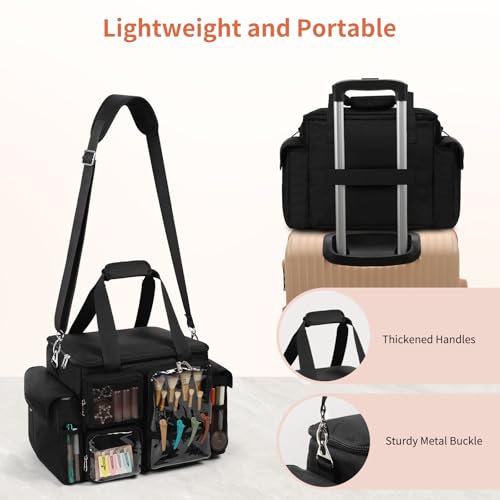 Large Hairstylist Traveling Bag (Large(16.1x10.6x11in))