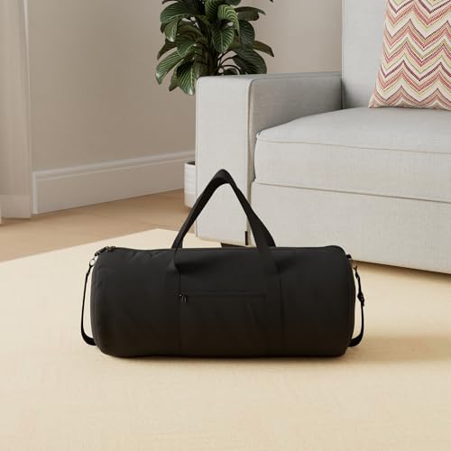 24 Inches Foldable Gym Bag (24 Inches Black / 24 INCHES)