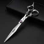 6/7/7.5/8/9-inch professional hair clipper set, stainless steel sharp hair clippers, hairdresser specific scissors (7 in-3pc-A) (7 In-3pc-a)