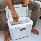 Roadie 15 Hard Cooler with DoubleDuty Shoulder Strap (Firefly Yellow)