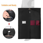 72 Inch Dress Bags for Gowns (Black / 72'' - 3PCS)