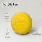 Maka Nature Lemon Shampoo Bar for Oily Hair