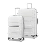 Freeform 2 Piece Luggage Set (2-Piece Set (Carry-on/Large) / White)