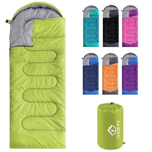 Camping Sleeping Bag (Grass Green)