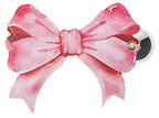 Keychain Case Compatible with Apple AirTag (Pink Bow)