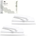 100% Egyptian Cotton King Sheet Set Pack of 2 (King (Pack of 2) / 01 - White)