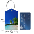 Summer Sea Wind Luggage Tags for Suitcases (Summer Sea Wind)