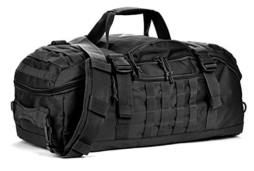 Gym Bag for Men Duffle Bags Backpack (45l / Black)